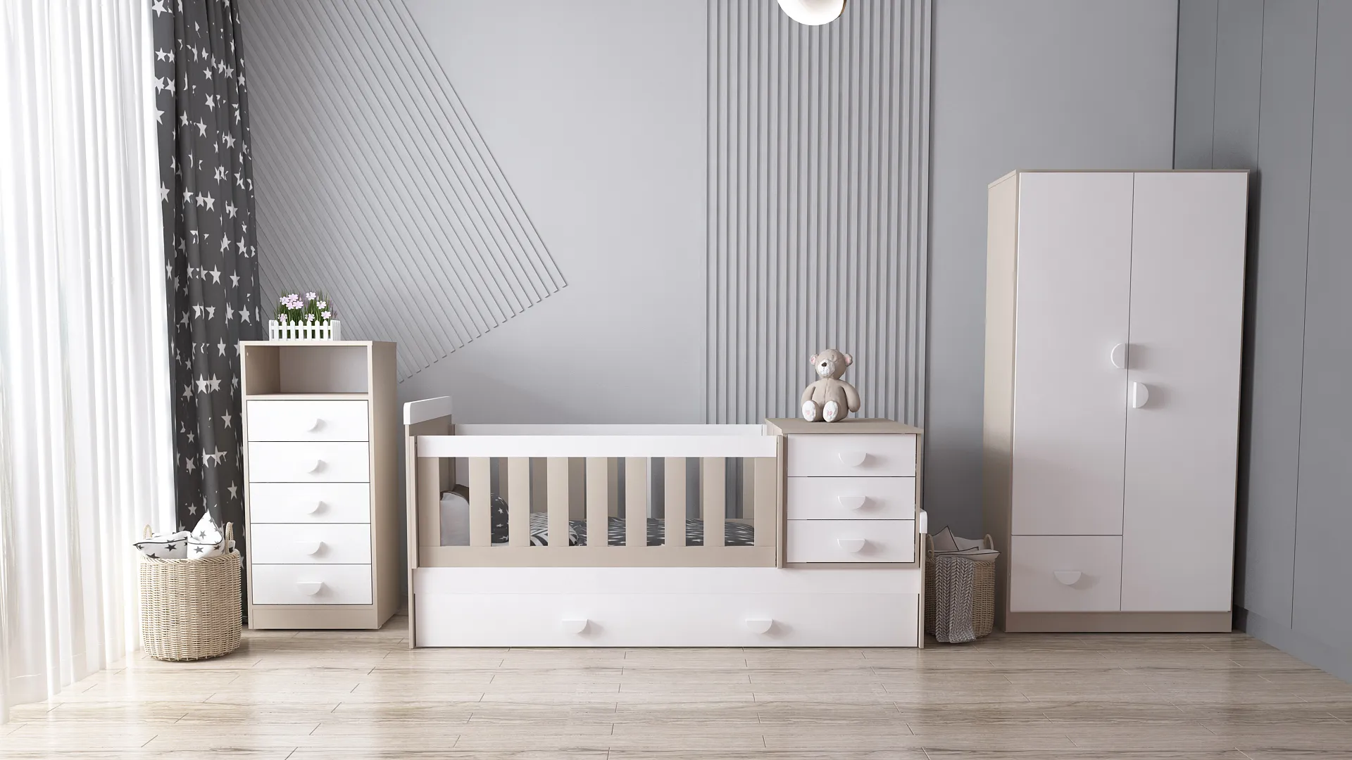 Ambiente de Dormitorio infantil